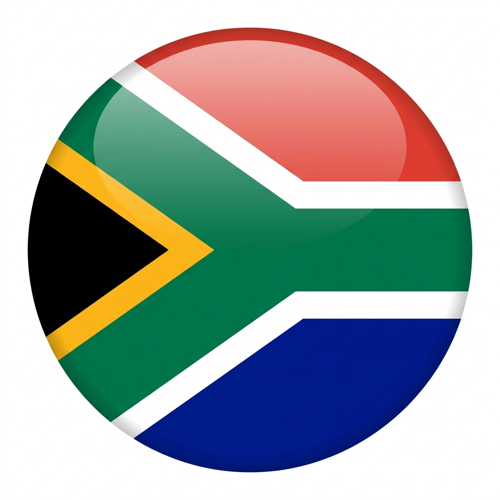 South Africa Safari lodge linked through their flag