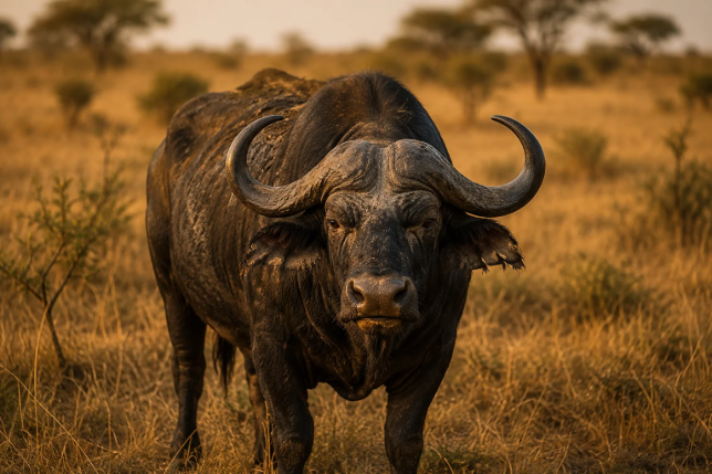 An African Buffalo