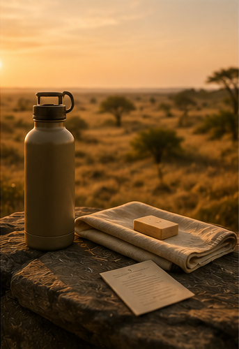 Travel responsibly. Use eco friendly disposable products to be respectful to the environment and local community