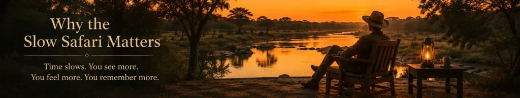 Why the unhurried slow Safari matters.