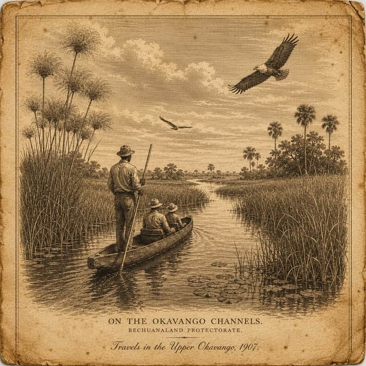 On the Okavango channels, 1907