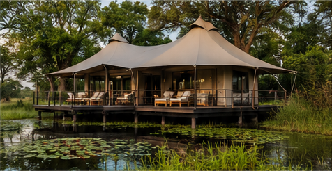 Botswana low impact tourism: Light footprint