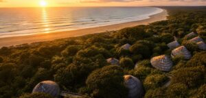 Thonga Beach Lodge setting