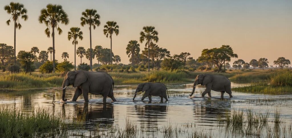 wildlife experience Okavango, Botswana